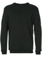 Blood Brother - Logo Detail Sweatshirt - Men - Cotton - M, Black, Cotton