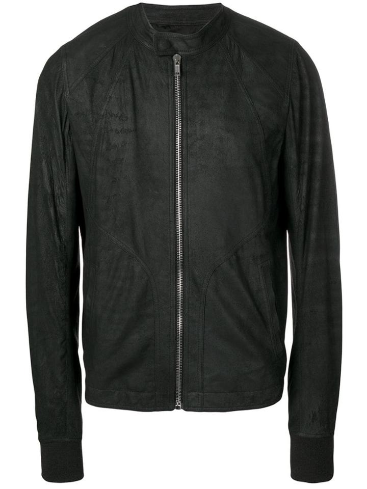 Rick Owens Zipped-up Jacket - Black