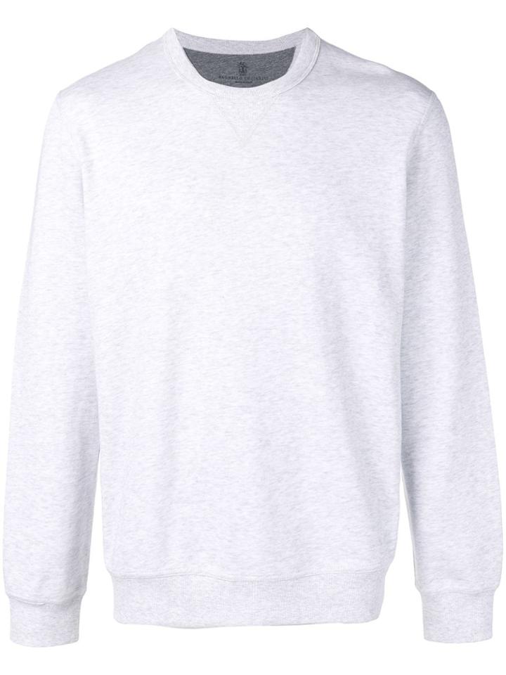 Brunello Cucinelli Crewneck Sweatshirt - Grey