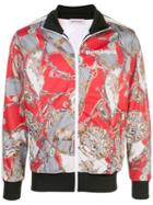Palm Angels Hot Bridle Track Jacket - Red