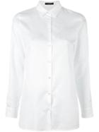 Etro Boyfriend Fit Shirt, Women's, Size: 46, White, Cotton
