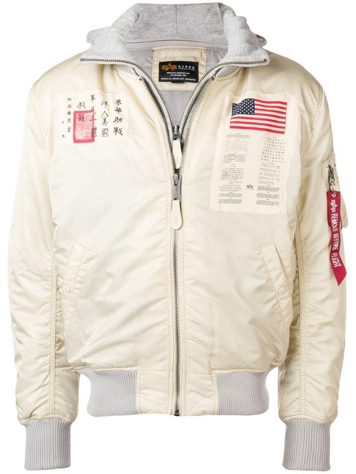Alpha Industries Astronaut Bomber Jacket - Neutrals
