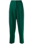 Alberto Biani High-waisted Trousers - Green