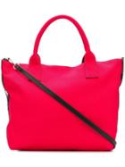 Pinko Side Logo Tote Bag - Red