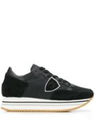 Philippe Model Platform Heel Sneakers - Black