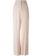 Stella Mccartney Wide Leg Trousers, Women's, Size: 40, Pink/purple, Viscose/acetate/spandex/elastane