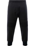 Neil Barrett Ribbed Knee Track Pants - Blue