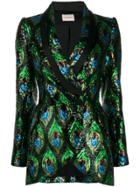 Giuseppe Di Morabito Double-breasted Embellished Blazer - Green