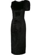 Sophie Theallet One Structured Shoulder Dress - Black