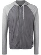 Michael Kors - Contrast-panel Hooded Sweatshirt - Men - Cotton/nylon - M, Grey, Cotton/nylon