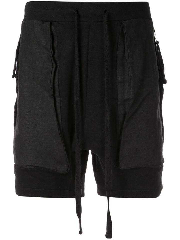 Thom Krom Classic Track Shorts - Black