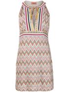 Missoni Zigzag Knit Dress - Neutrals