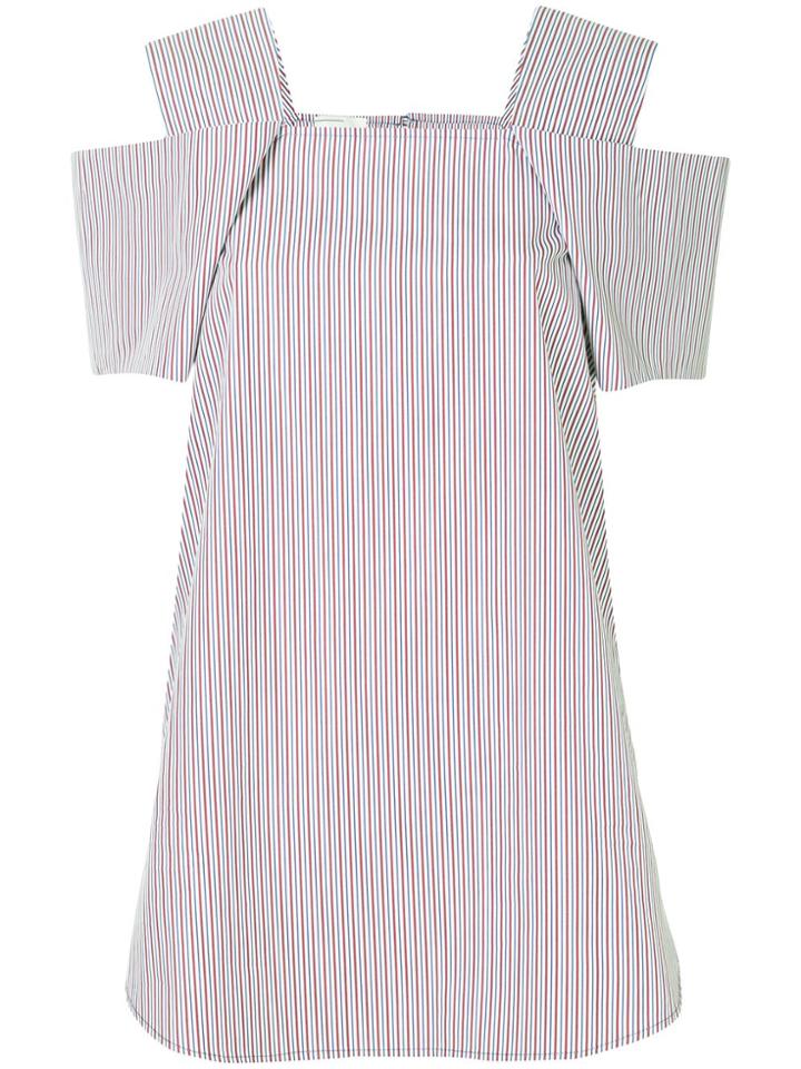 Monographie Strip Short Sleeve Top - Red
