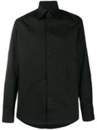 Karl Lagerfeld Branded Button Shirt - Black