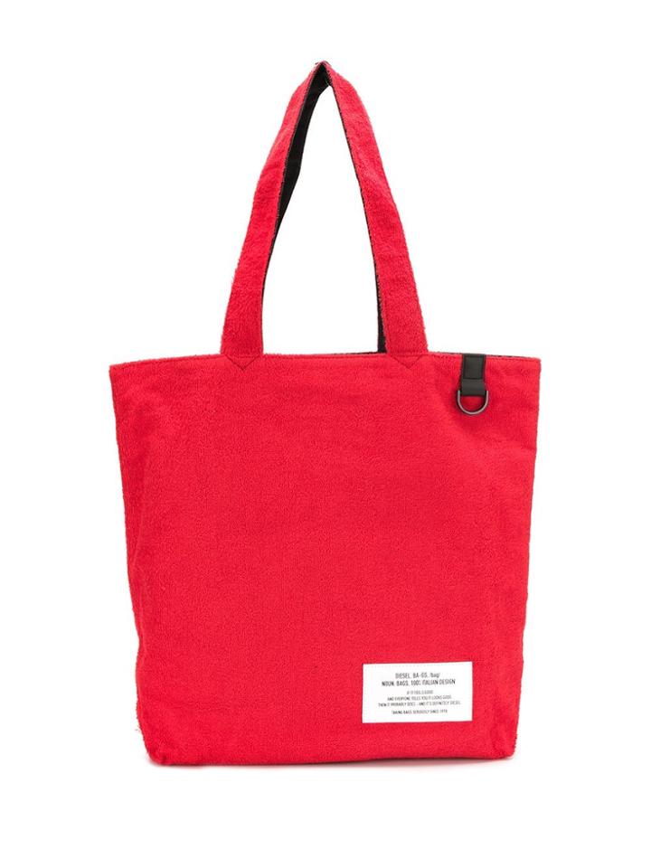 Diesel Reversible Tote Bag - Black