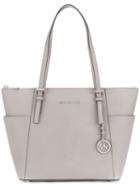 Michael Michael Kors Top Zip Tote Bag - Grey