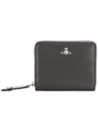Vivienne Westwood Zip Around Logo Cardholder - Grey