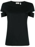 Helmut Lang Vintage Split Sleeve T-shirt, Women's, Size: Medium, Black
