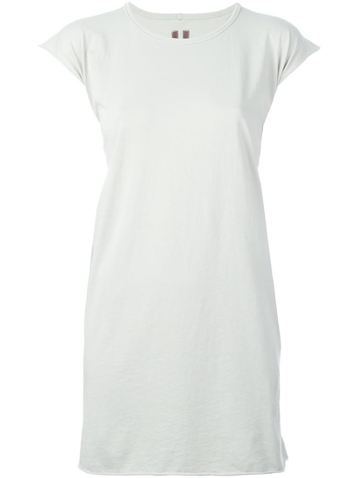 Rick Owens Drkshdw Long Shortsleeved T-shirt, Women's, Size: Large, Nude/neutrals, Cotton