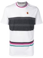Nike Checkered Stripe T-shirt - White