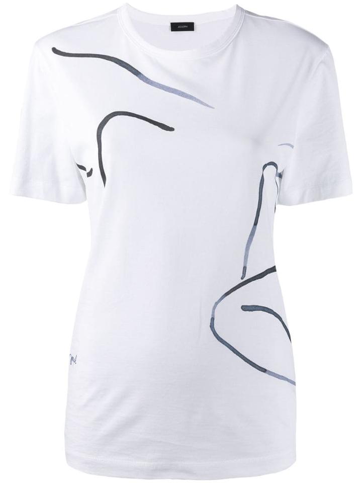 Joseph Printed T-shirt - White