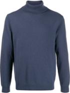 Theory Turtleneck Slim-fit Jumper - Blue