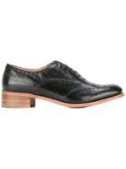 Church's Chunky Heel Brogue Shoes - Black