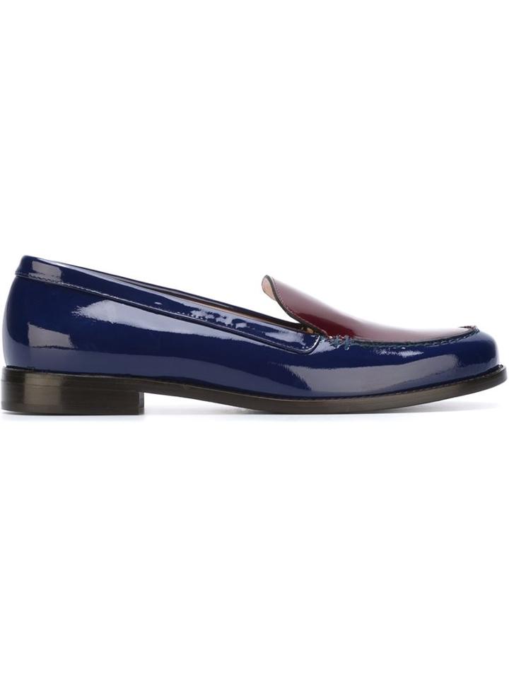 Lanvin Loafer Shoe In Patent Calfskin