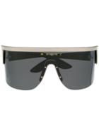 Marni Eyewear Tinted Aviator Sunglasses - Black