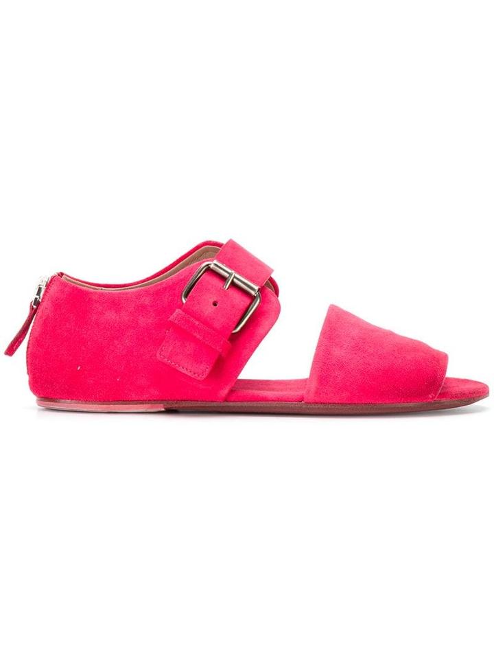 Marsèll Oversized Buckle Sandals - Pink