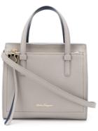 Salvatore Ferragamo Extra Small Amy Shopping Tote - Grey