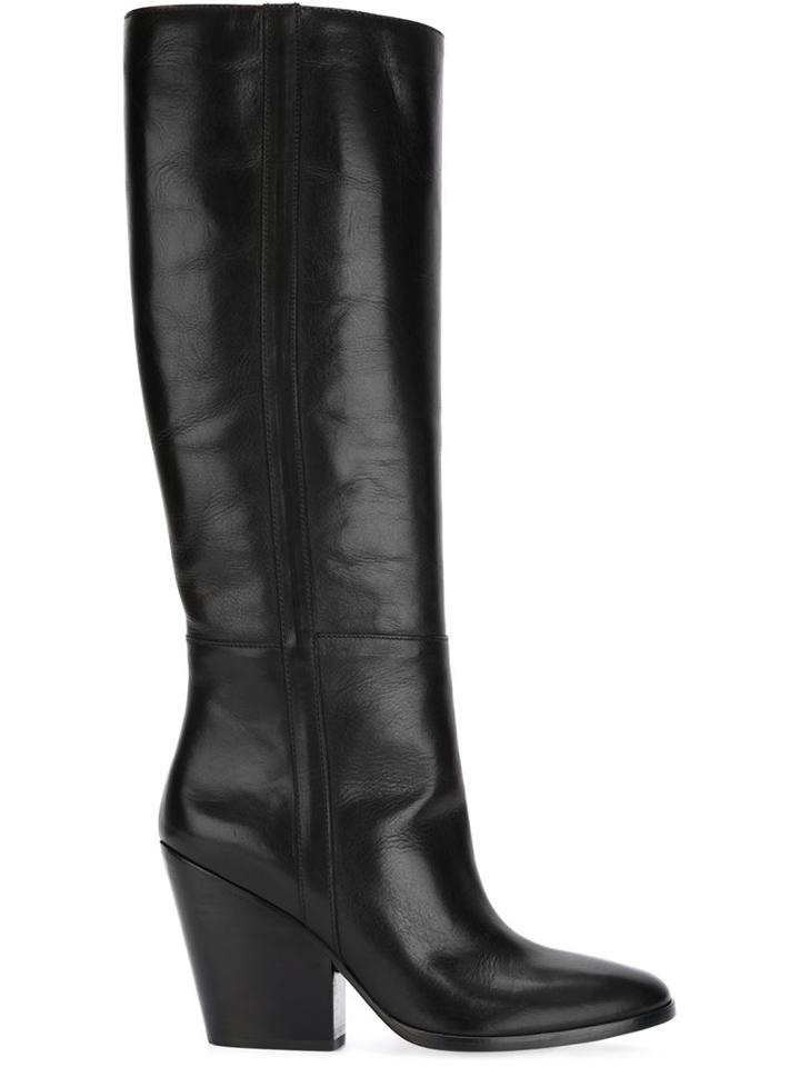 A.f.vandevorst 152x3643 Boots, Women's, Size: 39.5, Black, Calf Leather/leather