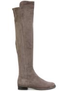 Stuart Weitzman Allgood Over The Knee Boots - Grey