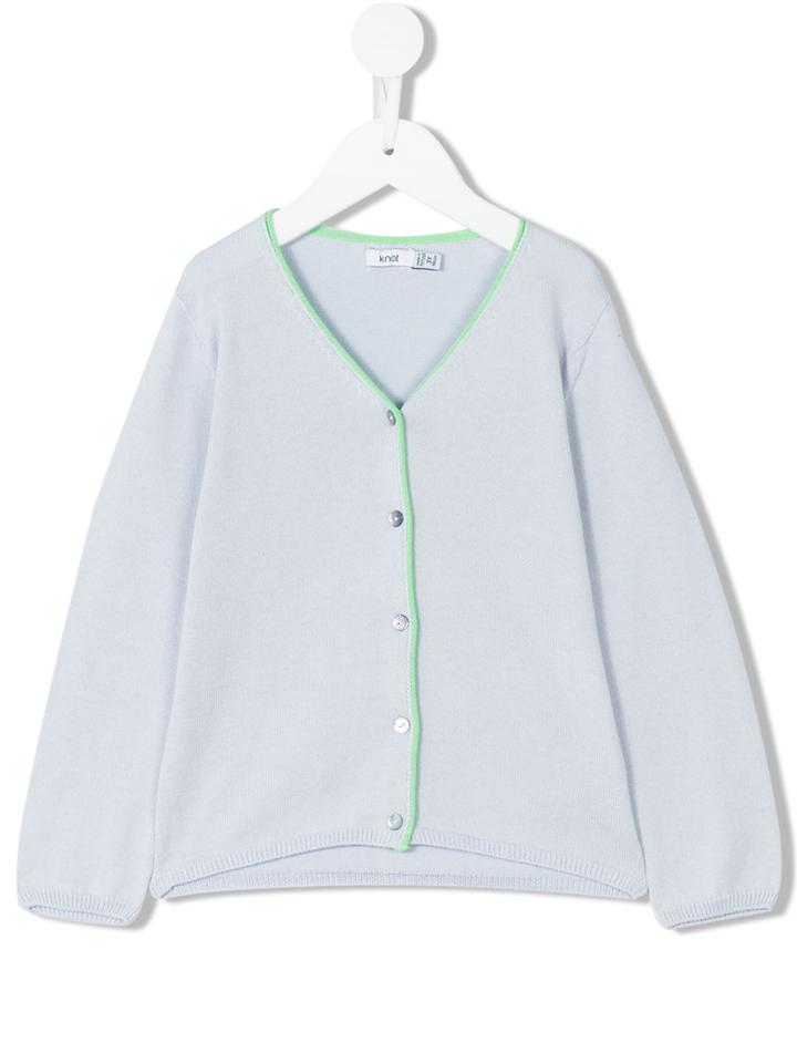 Knot - Adriana Cardigan - Kids - Cotton - 3 Yrs, Black