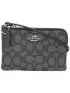 Coach Detachable Strap Clutch - Grey