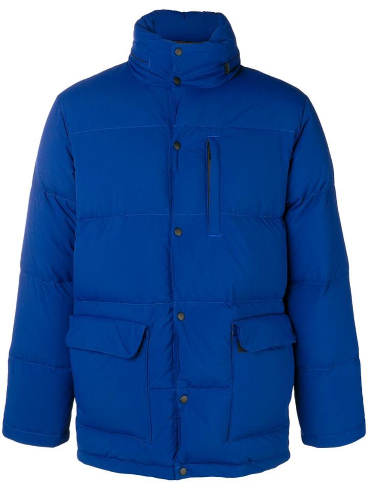 Aspesi Long-sleeve Padded Jacket - Blue