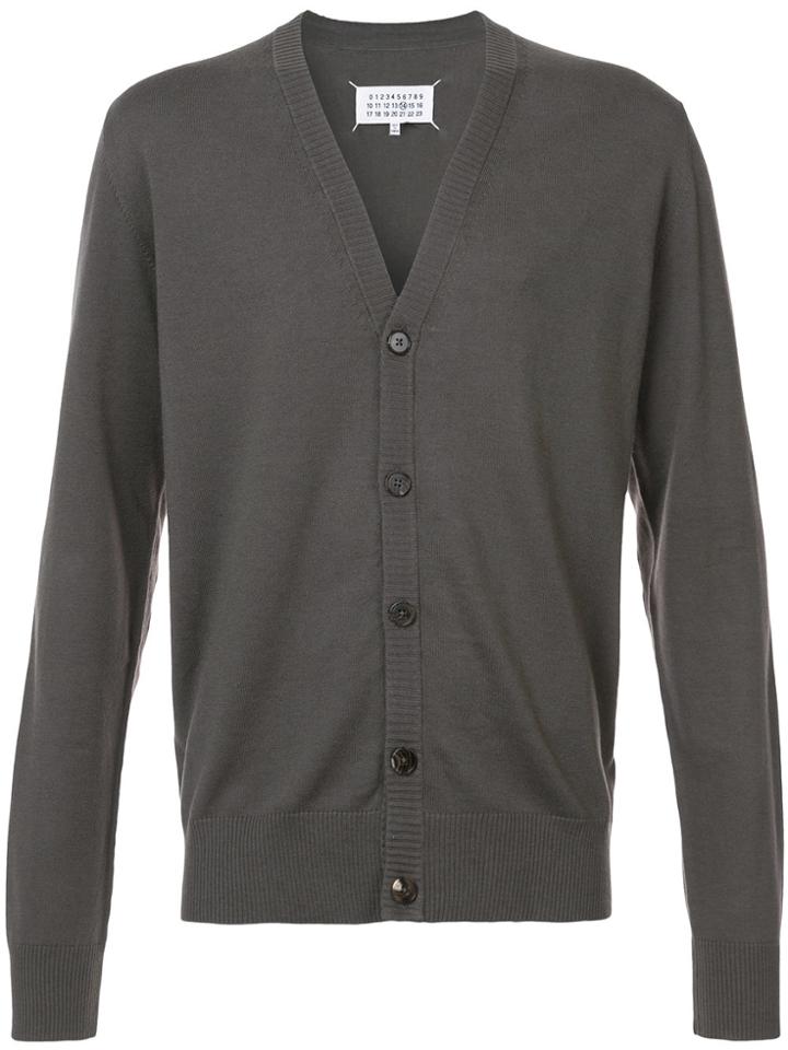 Maison Margiela Classic Knitted Cardigan - Green
