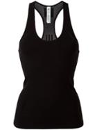 Adidas Warp Knit Tank Top, Women's, Size: 42, Black, Polyamide/spandex/elastane