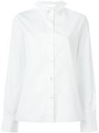 Maison Margiela Origami Collar Shirt, Women's, Size: 38, White, Cotton