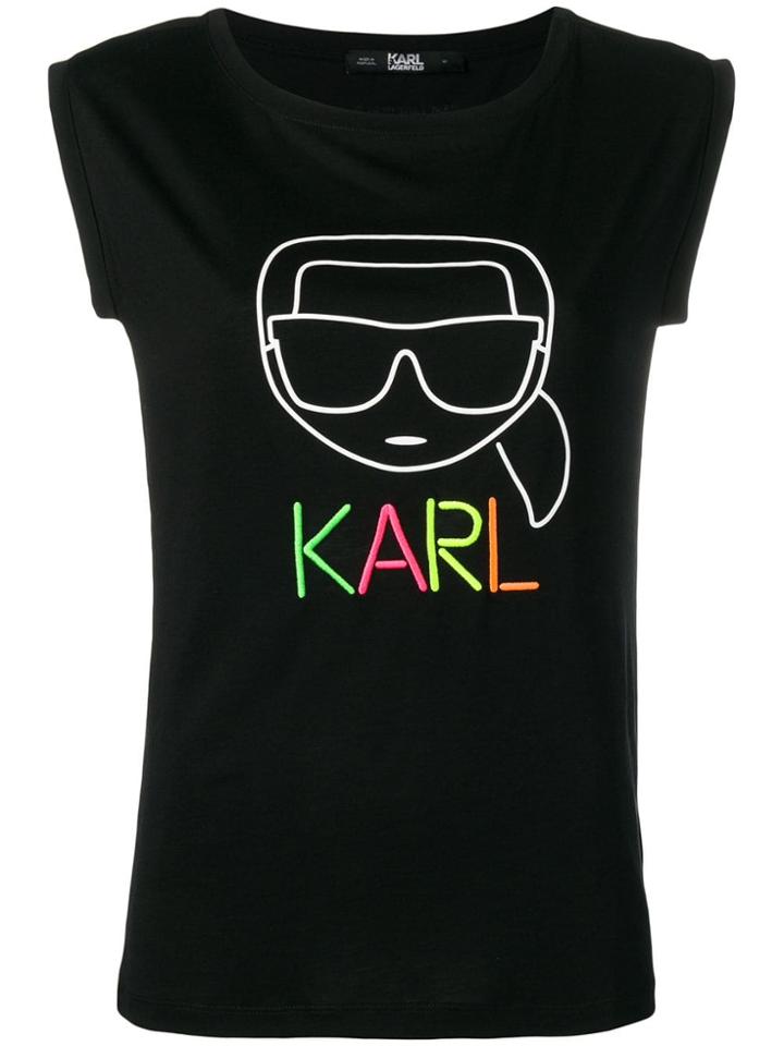 Karl Lagerfeld Karl Outline T-shirt - Black