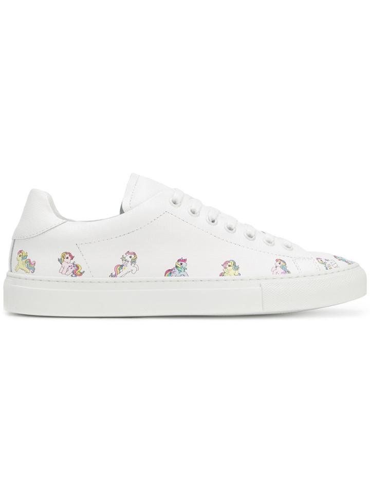 Joshua Sanders Pony Sneakers - White
