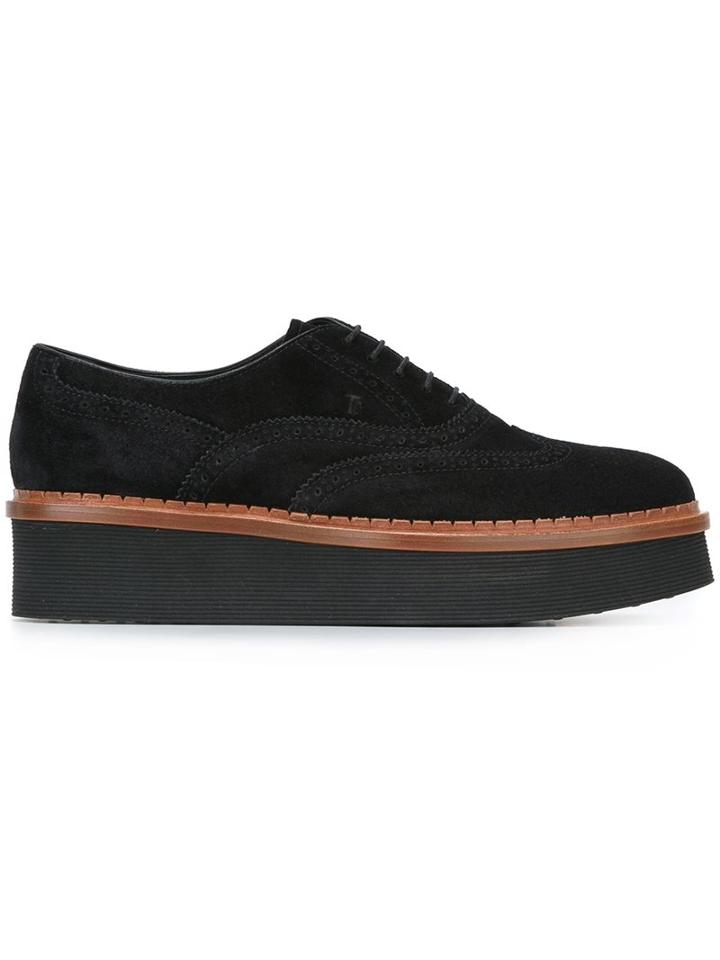 Tod's Flatform Brogue Shoes