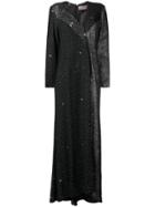 Christian Lacroix Vintage 1988 Sparkly Evening Dress - Black