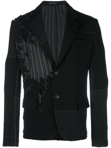 Yohji Yamamoto K-opan Notch J B Jacket - Black