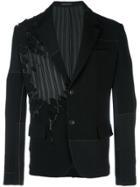 Yohji Yamamoto K-opan Notch J B Jacket - Black