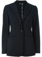 Etro Blazer Jacket, Women's, Size: 42, Black, Cotton/polyamide/spandex/elastane/viscose
