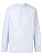 Officine Generale Round Neck Shirt - Blue