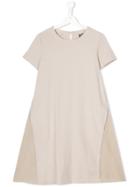 European Culture Kids Chic Design Dress - Nude & Neutrals