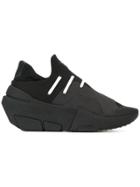 Y-3 Elasticated Panel Sneakers - Black