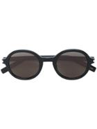 Saint Laurent Eyewear Round Frame Sunglasses With Tinted Lenses -